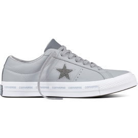 Converse 159815 Une étoile Pinstripe gris