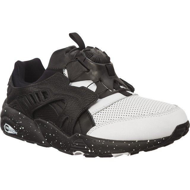 Puma Disque Blaze Givré 001 blanche le noir