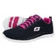 Skechers Appel flexible choix évident 12058 Nvpk rose bleu marine