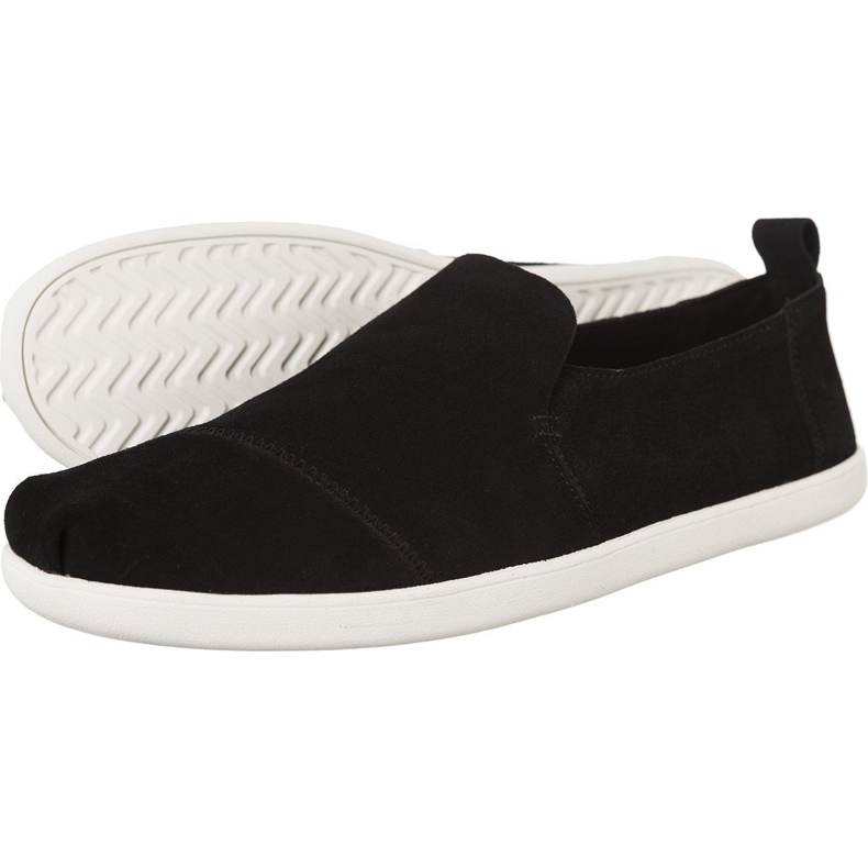 Toms Alpargata Déconstruit Hommes 9875 le noir