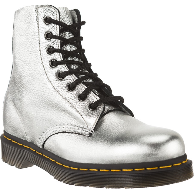 Dr. Martens Dr.martens Pascal Métallisé Argent Santos gris