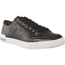 Tommy Hilfiger Core Corporate Cuir noir