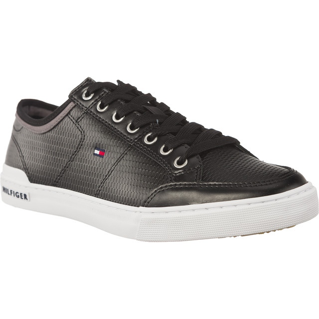 Tommy Hilfiger Core Corporate Cuir le noir