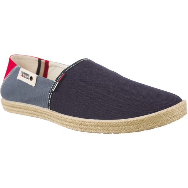 Tommy Hilfiger Jeans Été Slip On 902 rouge bleu marin Tommy Hilfiger Jeans Été Slip On 902 rouge bleu marin