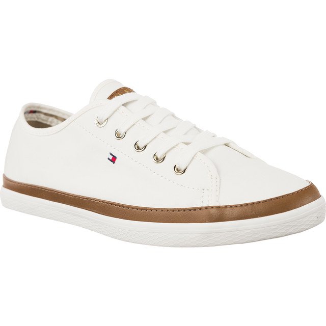 Tommy Hilfiger Iconic Kesha Sneaker 121 Whisper White blanche Tommy Hilfiger Iconic Kesha Sneaker 121 Whisper White blanche