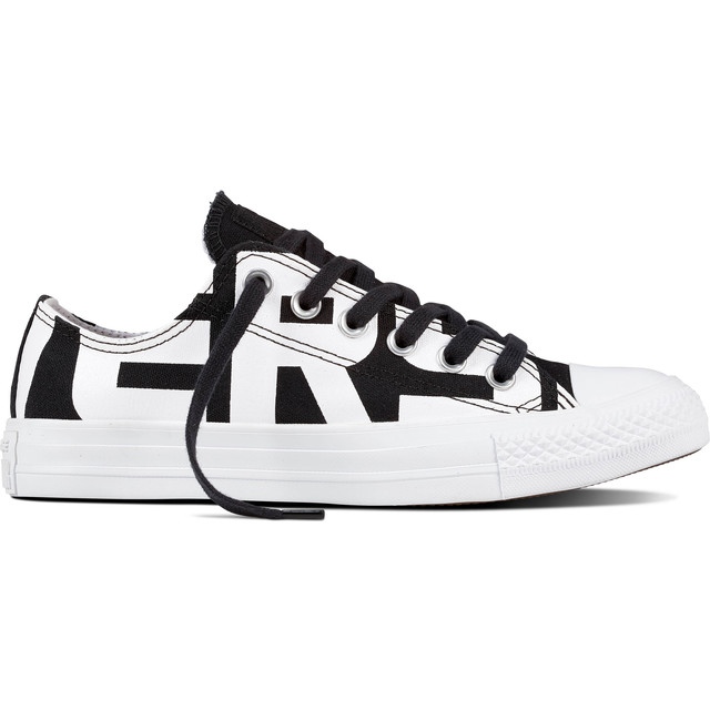 Converse 159618 All Star Chuck Taylor blanche le noir