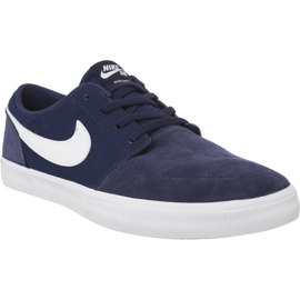 Nike Sb Portmore Ii Ss 410 bleu marine