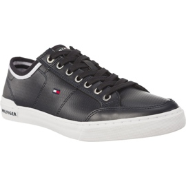 Tommy Hilfiger Core Corporate Leather 403 Minuit noir