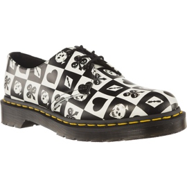 Dr. Martens Dr.martens 1461 carte à jouer blanc noir