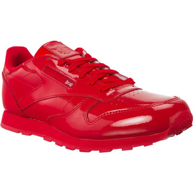 Reebok Cuir classique breveté CN2062 rouge
