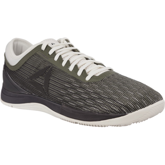 Reebok Crossfit Nano 8 0 Flexweave 030 Craie De Charbon Vert Hunter gris