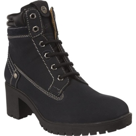 Wrangler dans la Sierra Creek Navy 435 bleu marine