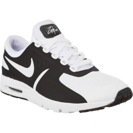 Nike Chez Air Max Zero 006 blanche le noir