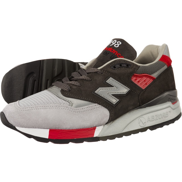 New Balance M998CPL gris rouge