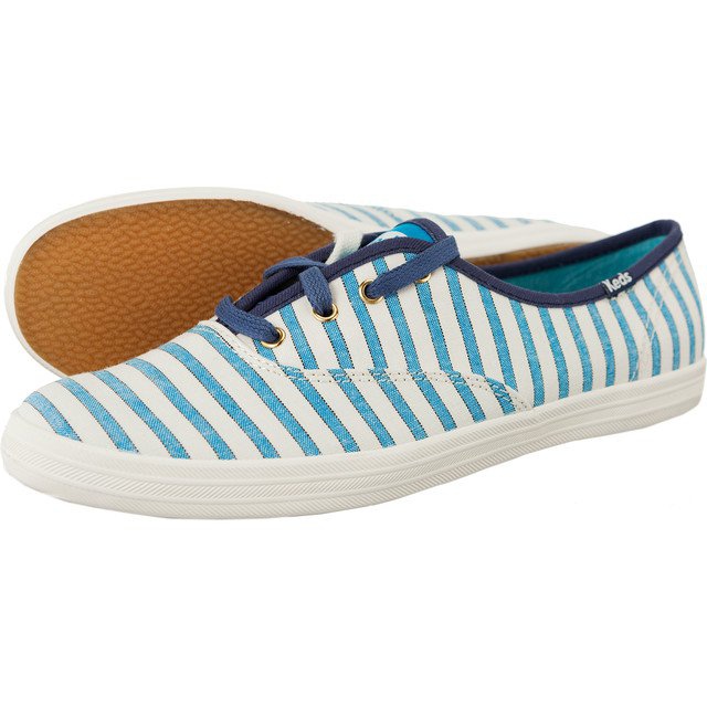 Keds Champion Cabana Stripe 564 blanche bleu bleu marin