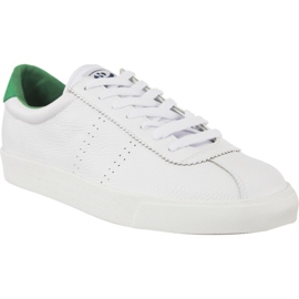 Superga 2843 Comfleau N57 blanche vert