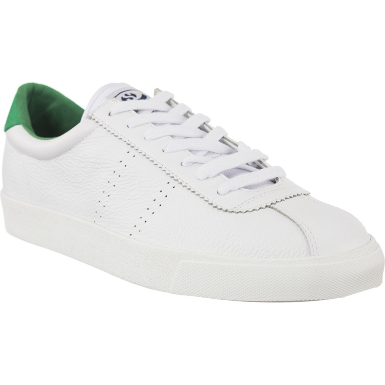 Superga 2843 Comfleau N57 blanche vert