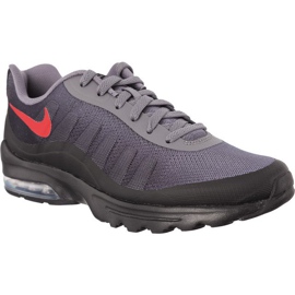 Nike Air Max Invigor Print 007 Université Gunsmoke Rouge Noir gris