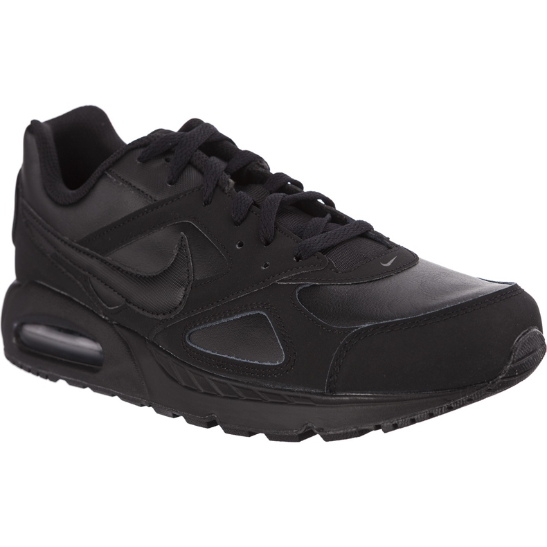 Nike Air Max Ivo Cuir 002 Noir le noir Nike Air Max Ivo Cuir 002 Noir le noir