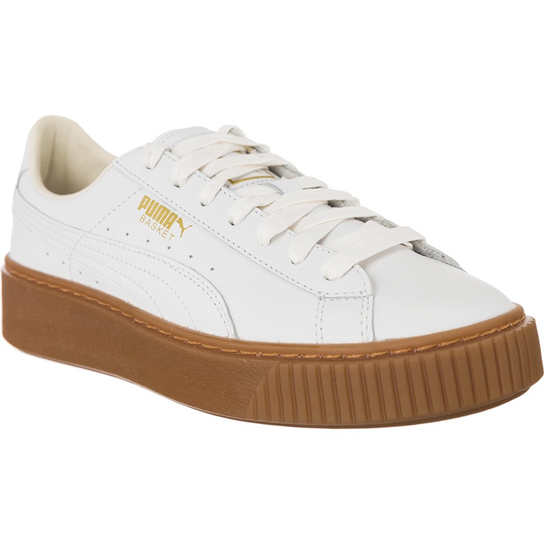 Puma Panier Plate-forme Core W 001 blanche