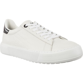 Ea7 Emporio Armani Mode Classique Basse U blanche