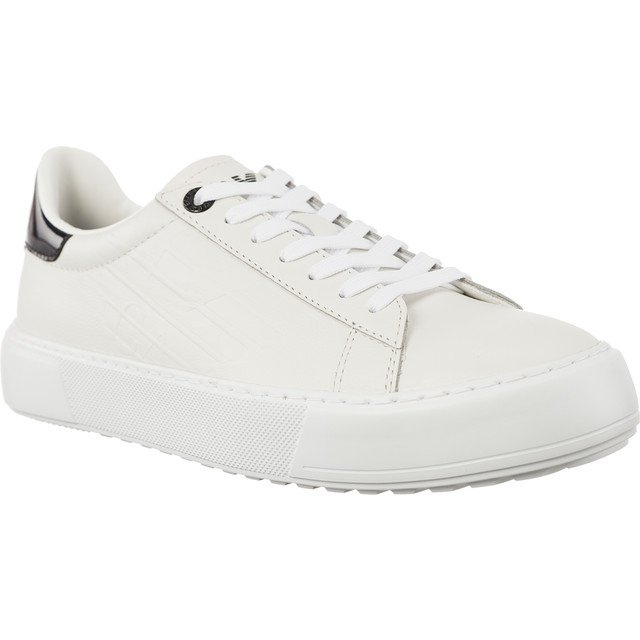 Ea7 Emporio Armani Mode Classique Basse U blanche