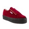 Superga 2790 Velvetw A77 rouge