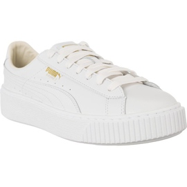 Puma Panier Plate-forme Core 004 blanc