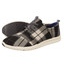 Toms Baskets Del Rey Plaid pour femmes 890 le noir brun gris Toms Baskets Del Rey Plaid pour femmes 890 le noir brun gris