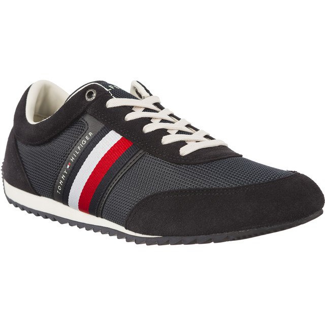 Tommy Hilfiger Mélange de matériaux corporatif bleu