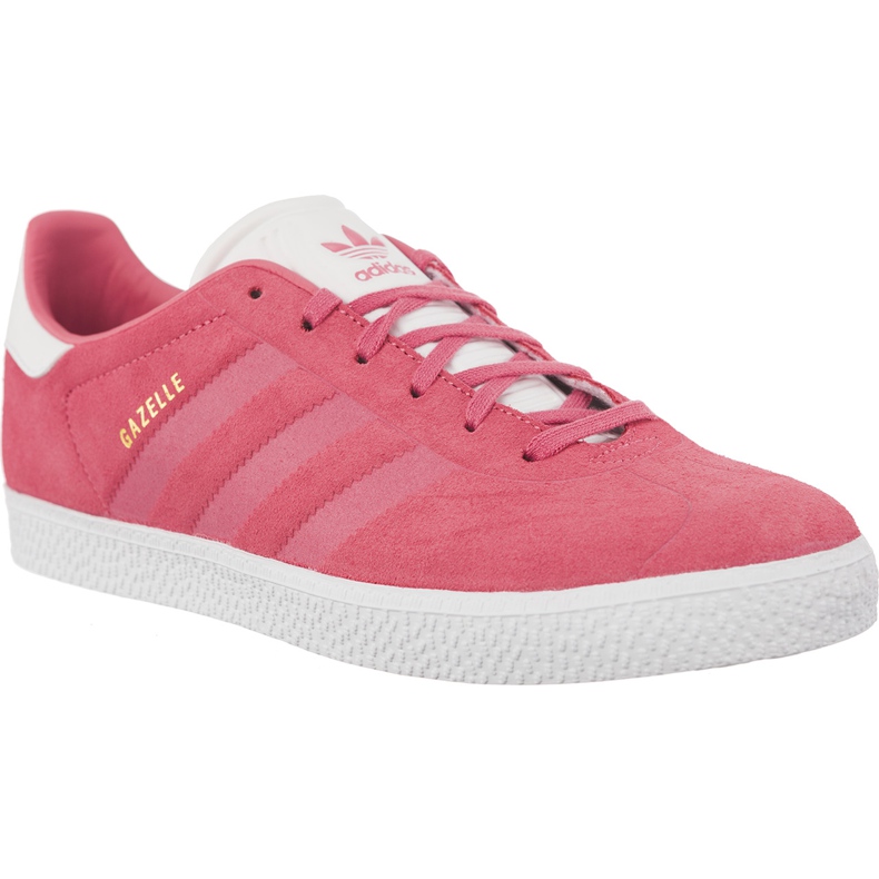 Adidas Gazelle J 882 Craie Rose Craie Rose Chaussures Blanc