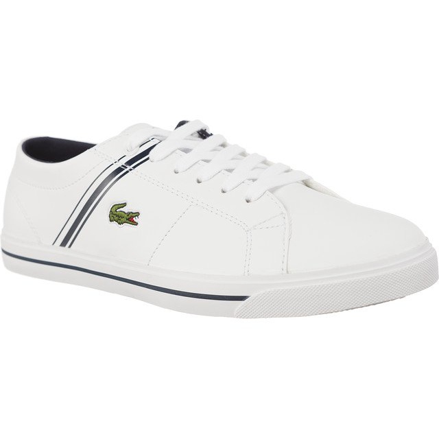 Lacoste Riberac 118 2 Caj 042 blanche bleu marin