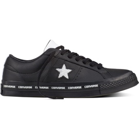 Converse 159721 Une étoile à fines rayures le noir