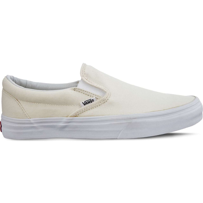 Vans Slip classique sur le wht blanche