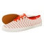 Keds Champion Cabana Stripe 562 blanche orange Keds Champion Cabana Stripe 562 blanche orange