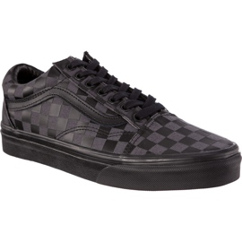 Vans Old Skool U5B Damier noir haute densité le noir