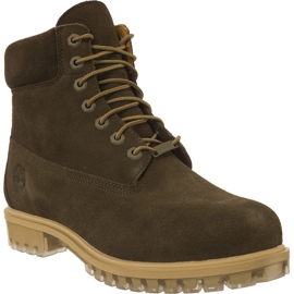 Timberland Tpu 6 "Wp Suede 8PZ vert Timberland Tpu 6 "Wp Suede 8PZ vert