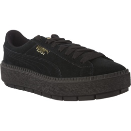 Puma Suede Platform Trace le noir