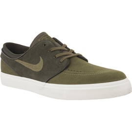 Nike Zoom Stefan Janoski Sequoia Medium Sommet Olive Blanc vert
