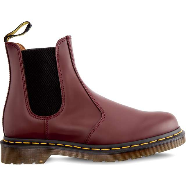 Dr. Martens 2976 Bottines Chelsea Stitch Jaune Cerise Rouge