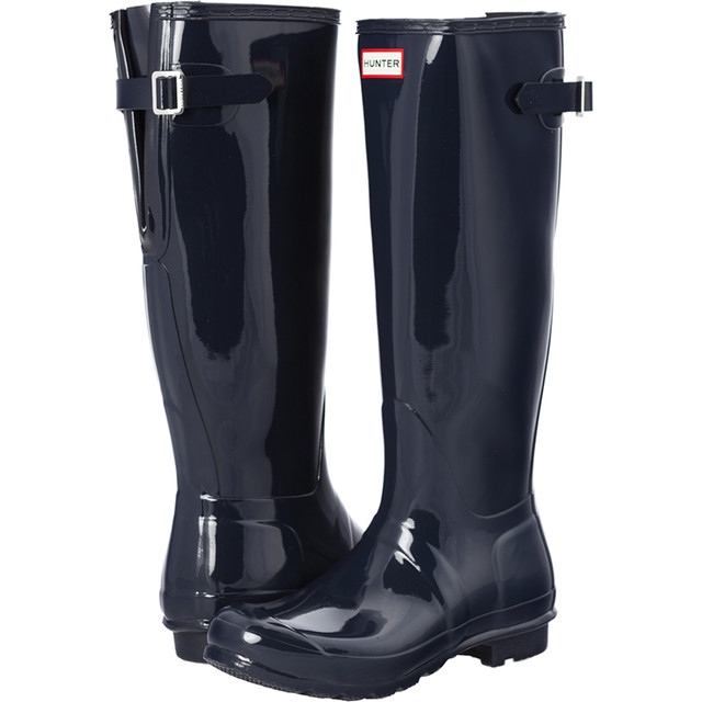 Hunter Gloss Original Marine Réglable Au Dos bleu marin