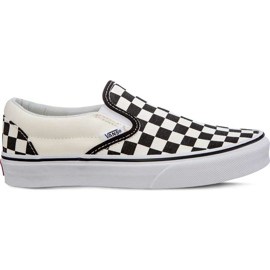 Vans Slip classique sur VN000EYEBWW1 blanc noir