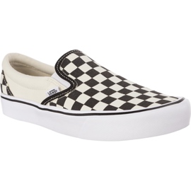Vans Classic Slip On Lite IB8 Damier Noir Classique Blanc blanche le noir multicolore Vans Classic Slip On Lite IB8 Damier Noir Classique Blanc blanche le noir multicolore