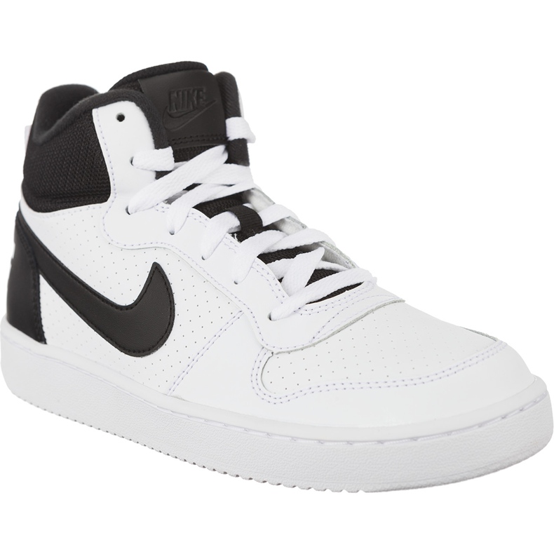 Nike Court Quartier Mid Gs 839977 101 blanche Nike Court Quartier Mid Gs 839977 101 blanche