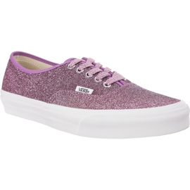 Vans Authentique U3U Lurex Rose Glitter True White violet