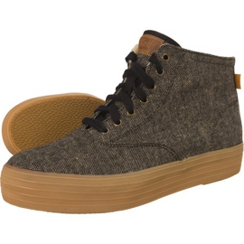 Keds Triple Salut Slub Tweed 787 brun Keds Triple Salut Slub Tweed 787 brun