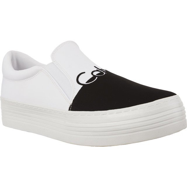 Calvin Klein Jeans Zinah Nylon R0645 blanche le noir