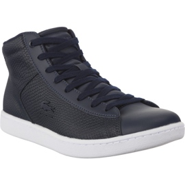 Lacoste Carnaby Evo Mid 317 2 Spw 003 bleu bleu marine