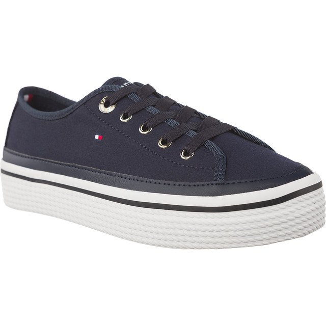 Tommy Hilfiger Sneaker Flatform pour entreprise bleu