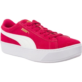 Vikky Platform Paradise Pink PUMA Blanc rose